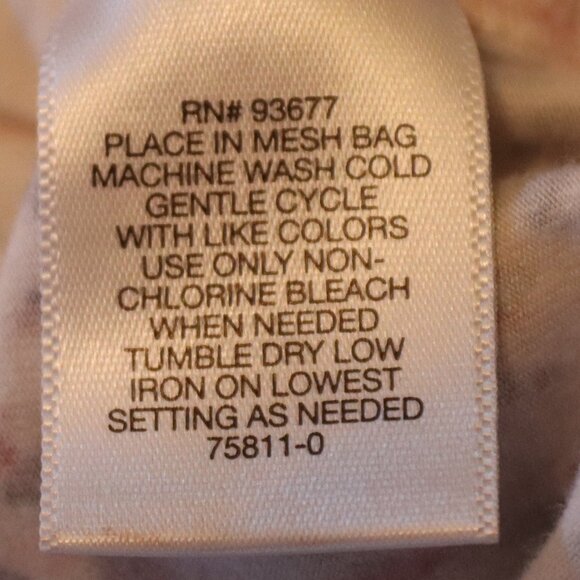 Liz Claiborne Studio Colorful Abstract Print Tank/Sleeveless Blouse Size Large - Picture 3 of 14